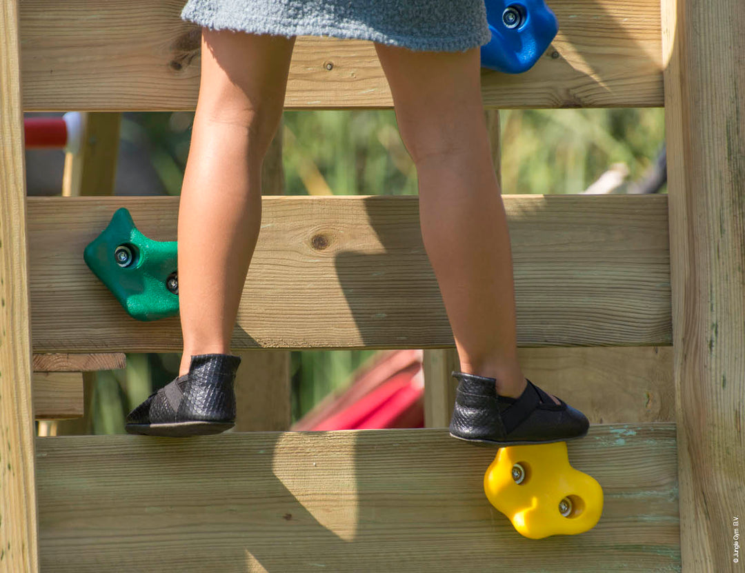 Jungle Mansion | Wooden climbing frame with slide