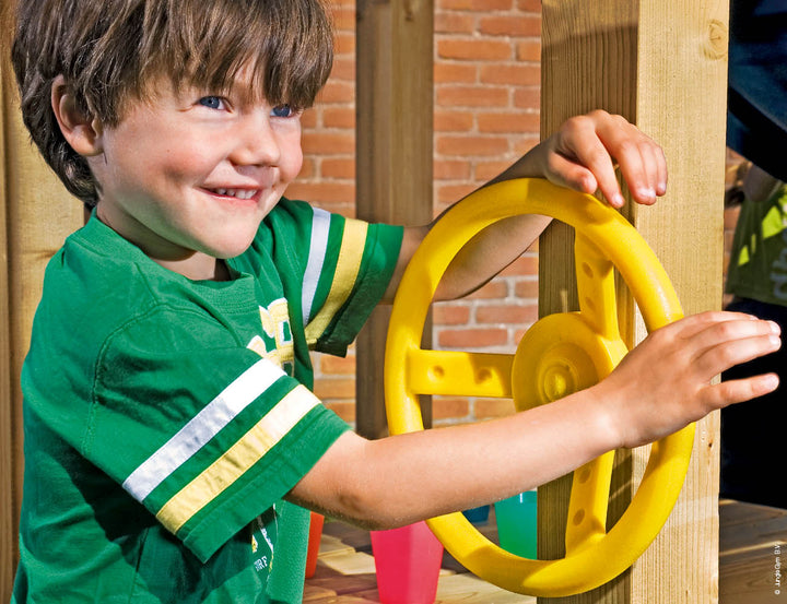 Jungle Totem | Wooden climbing frame with slide & clatter bridge